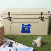 Sticker Oregon Beaver Trooper Ceintures de sécurité sauver (Glacière)