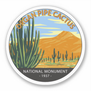 Sticker Organ Pipe Cactus National Monument Arizona
