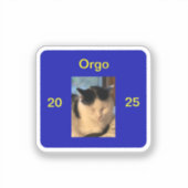 Sticker orgo (Recto)
