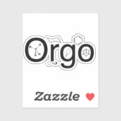 STICKER ORGO (Feuille)