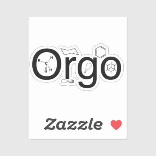 STICKER ORGO (Feuille)