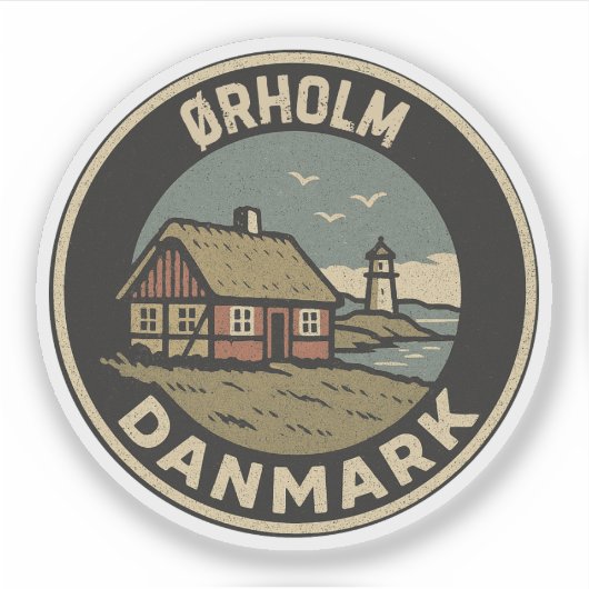 Sticker Ørholm, Danemark Danemark (Devant)