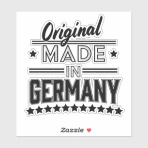 Sticker Original fabriqué en Allemagne