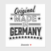 Sticker Original made in Germany (Feuille)
