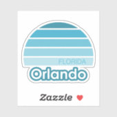Sticker Orlando Floride (Feuille)