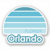 Sticker Orlando Floride (Devant)