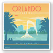 Sticker Orlando Floride (Devant)