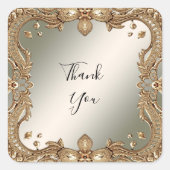 Sticker Ornate Or (Devant)