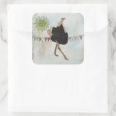 Sticker Ornate Ostrich Sunshine (Sac)