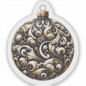 Sticker Ornement de Noël Joyeux (Devant)