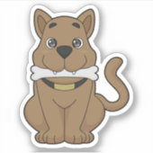 Sticker Os de chien (Devant)