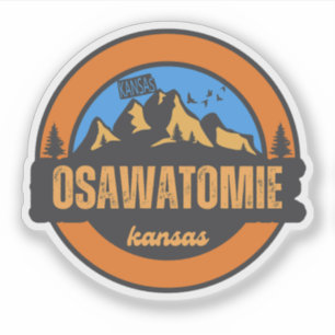Sticker Osawatomie, Kansas