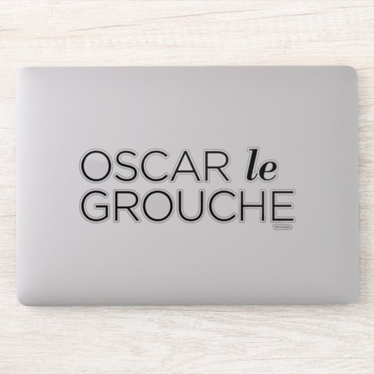 Sticker Oscar le Grouche (Ordinateur)