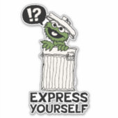 Sticker Oscar le Groupement Express Vous-même (Devant)