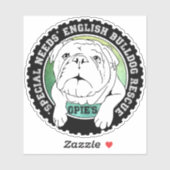 Sticker OSNEB Secourt personnalisée vinyle coupé (Feuille)