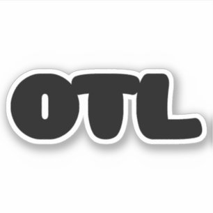 Sticker OTL Emoticon ~ Korean Slang