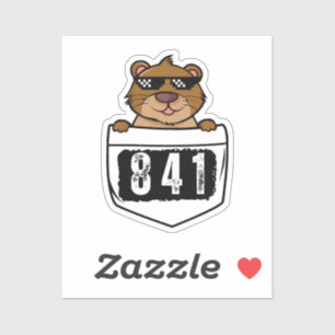 Sticker Otter 841