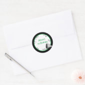 Sticker ou Étiquette de adresse vert (Enveloppe)