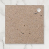 Sticker ou Étiquette de Noël personnalisés (Dos)