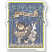 Sticker Où sont les bêtes sauvages Graphique (Devant)