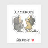 Sticker Où sont les choses sauvages | Les choses sauvages (Feuille)