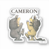 Sticker Où sont les choses sauvages | Les choses sauvages (Devant)