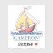 Sticker Où sont les choses sauvages | Max Voile (Feuille)