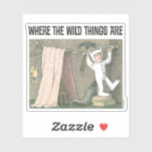 Sticker Où Sont Les Choses Sauvages | Scène 1 (Feuille)