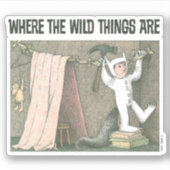 Sticker Où Sont Les Choses Sauvages | Scène 1 (Devant)