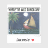 Sticker Où Sont Les Choses Sauvages | Scène 2 (Feuille)