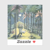 Sticker Où Sont Les Choses Sauvages | Scène 6 (Feuille)