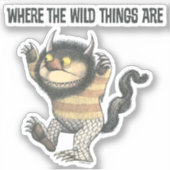 Sticker Où sont les choses sauvages | Wild Thing (Devant)