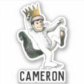 Sticker Où sont les monstres | Max (Devant)