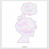 Sticker Oublié Le Camping Can Opener. (Feuille)