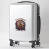 Sticker Oublie les bonbons, donne-moi simplement un chat H (Sur valise)