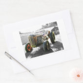 sticker Oude  Tractor boerderij machines (Envelop)