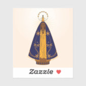 Sticker Our Lady of Aparecida (Feuille)