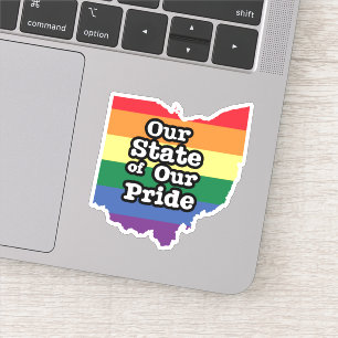 Sticker Our State of Our Pride Ohio
