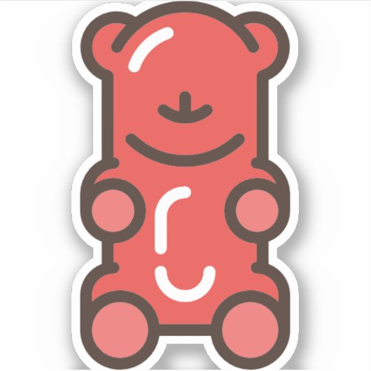 Sticker ours (Devant)