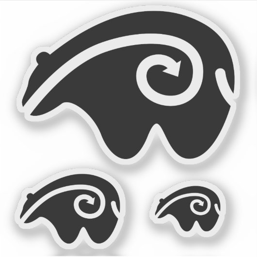 Sticker ours (Devant)