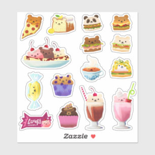 Sticker Ours de bois - petit jeu d'autocollants