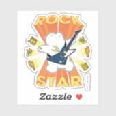 Sticker Ours de glace - Rock Star (Feuille)