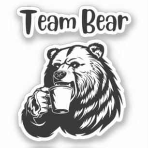 Sticker Ours d'équipe