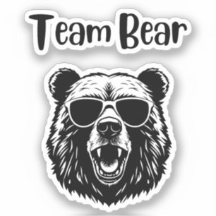 Sticker Ours d'équipe