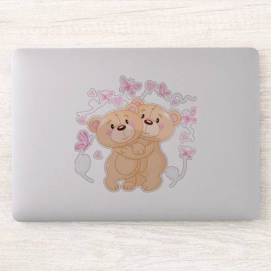Sticker Ours en peluche (Ordinateur)