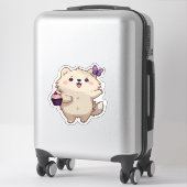 Sticker Ours en peluche mignon (Sur valise)