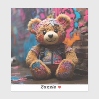 Sticker Ours graffiti