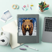 Sticker Ours grizzly (Couverture iPad)