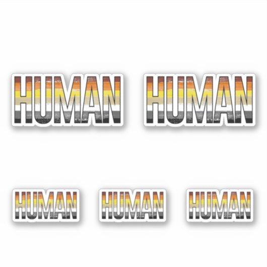Sticker Ours Humain (Devant)