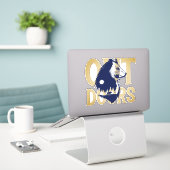 Sticker Ours kodiak loup faune forestière extérieur (Ordinateur portable sur le bureau)